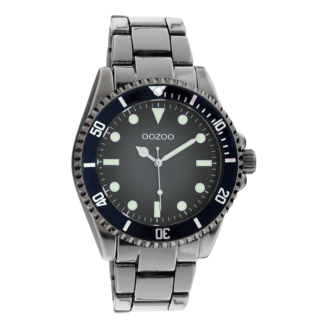 Titanium OOZOO watch with stainless steel bracelet - C11013