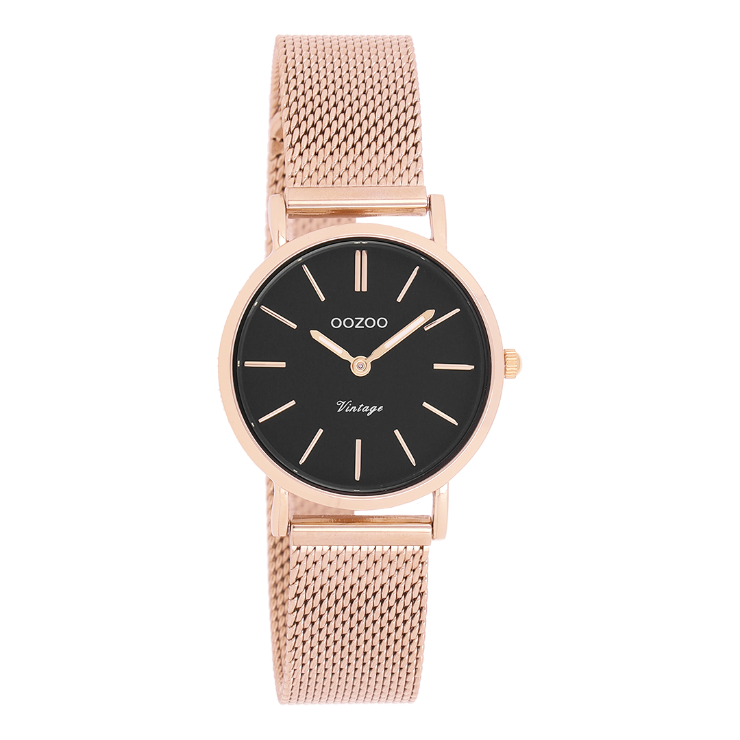 OOZOO Vintage Classics C20234 rosé goudkleurige horloge rosé