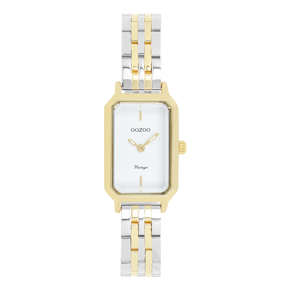 Oozoo Grande Montre Femme XL 42 Mm – Motif Floral Élégant Cadran, Bracelet Cuir Véritable – Style Tendance & Féminin