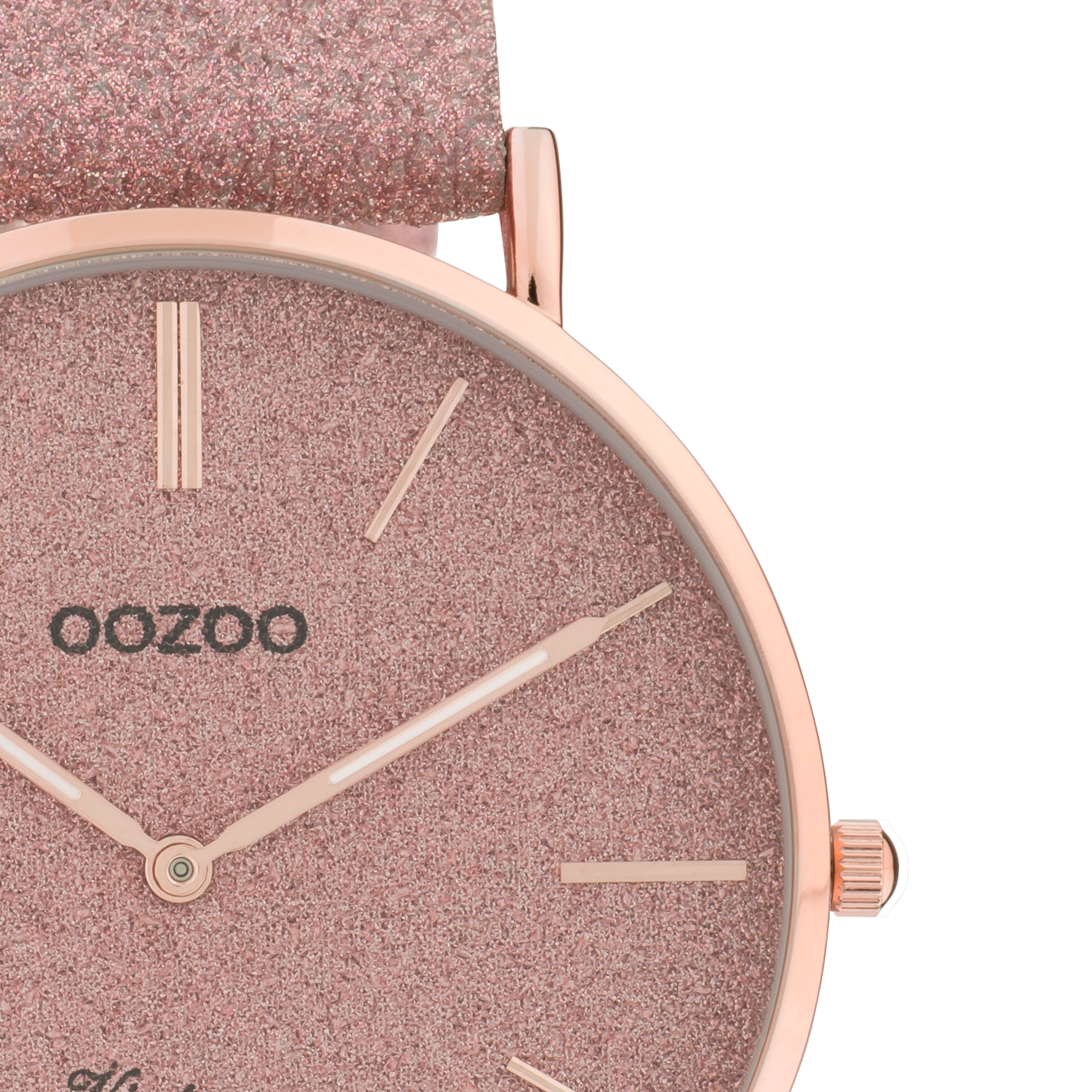OOZOO Vintage series C20161 rose coloured watch old pink strap