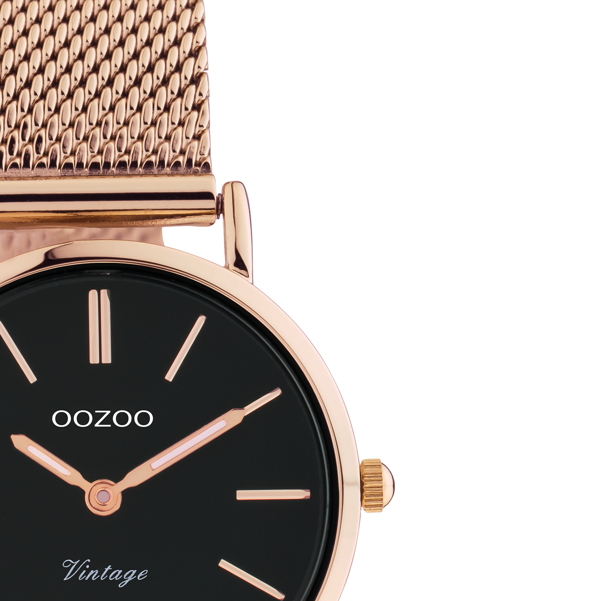 OOZOO Vintage Classics C20234 montre or rose