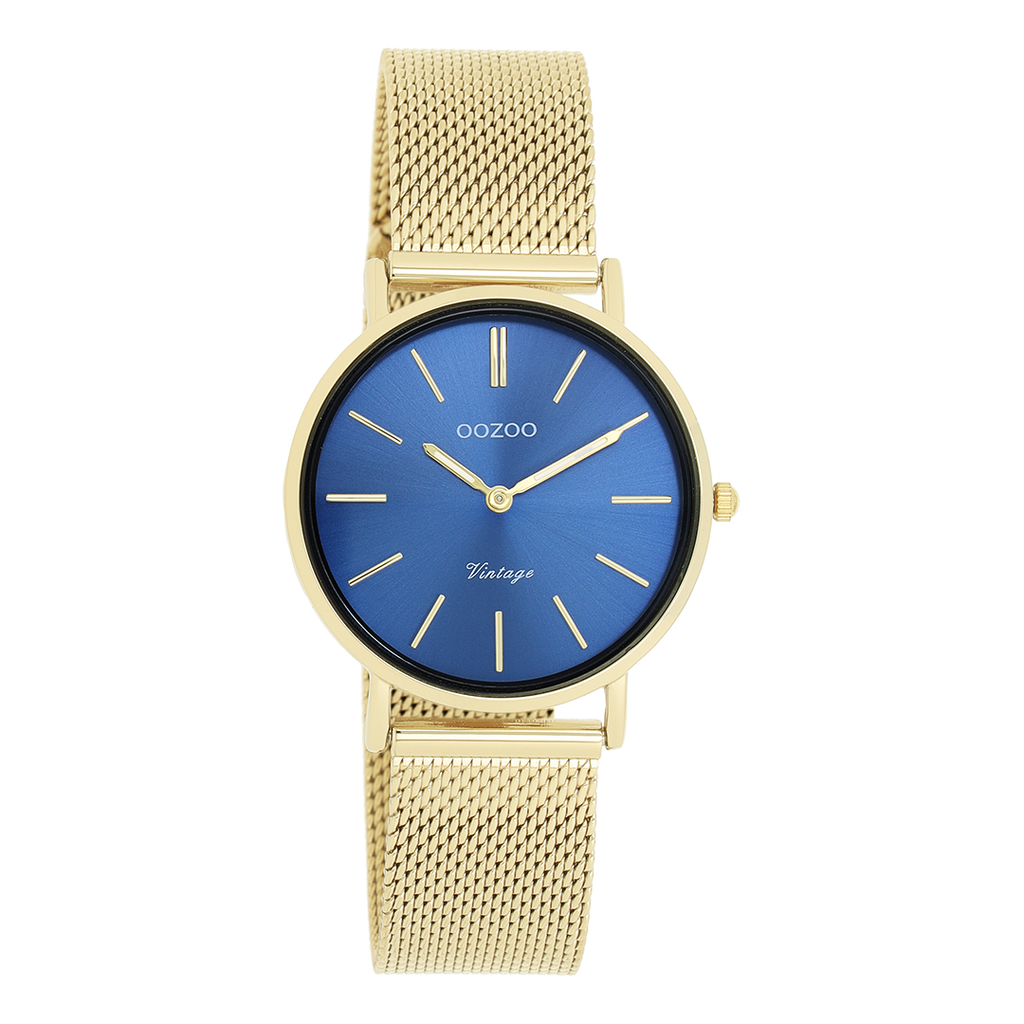 OOZOO Vintage Classics C9927 rose goudkleurige horloge rose goudkleurige band