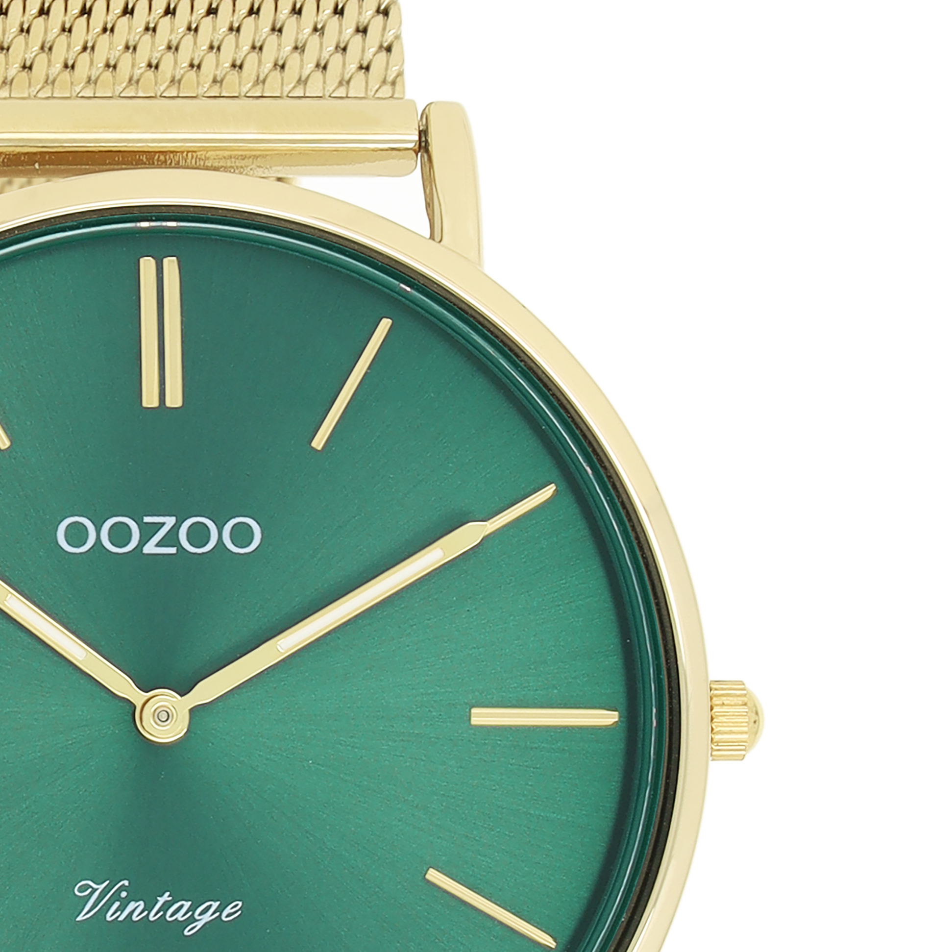 OOZOO Vintage Classics C20294 goudkleurige horloge goudkleurige band
