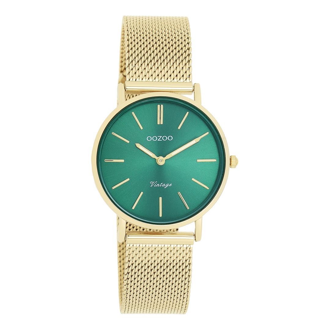 Oozoo gouden discount horloge