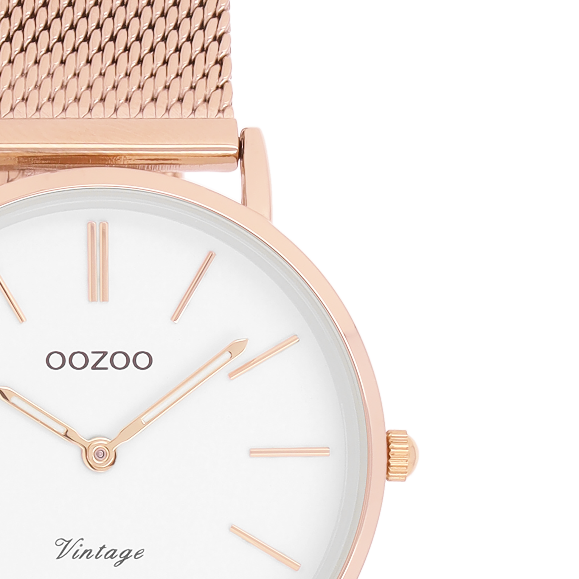 Oozoo gouden discount horloge