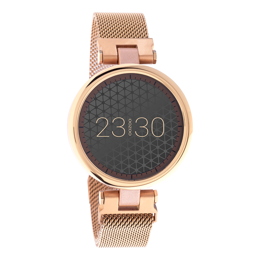 OOZOO Smartwatches Q00410 rose coloured watch & strap